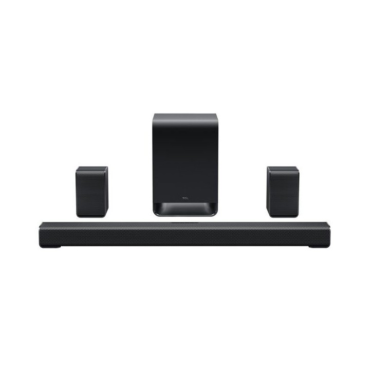 Barre de son - TCL - S65K - Dolby Atmos 5.1 - Caisson de basses sans fil - Enceintes arrieres surround Barre de son - TCL - S65K - Dolby Atmos 5.1 - Caisson de basses sans fil - Enceintes arrieres surround