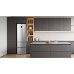 Réfrigérateur combiné congélateur - TCL - RP403BLE0 - 2 portes - 403 L - 185 x 60 cm - Inox