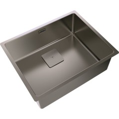 Évier - Inox PVD - Titane - 3 poses - TEKA - FlexLinea