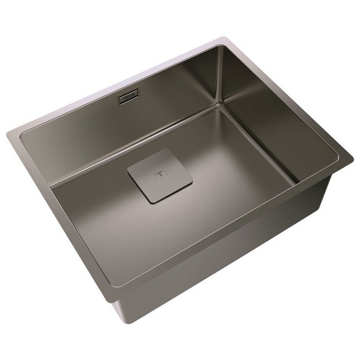 Évier - Inox PVD - Titane - 3 poses - TEKA - FlexLinea Évier - Inox PVD - Titane - 3 poses - TEKA - FlexLinea