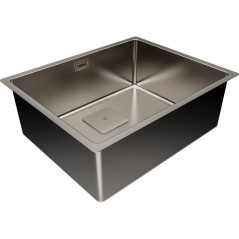 Évier - Inox PVD - Titane - 3 poses - TEKA - FlexLinea
