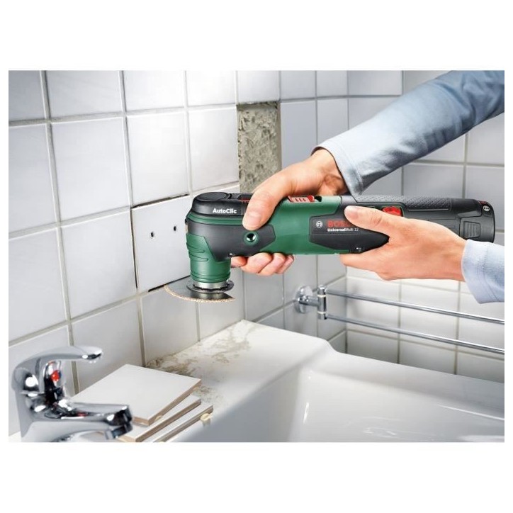 Outil multifonction sans fil Bosch - UniversalMulti 12 (Livré sans batterie ni chargeur) Outil multifonction sans fil Bosch - UniversalMulti 12 (Livré sans batterie ni chargeur)