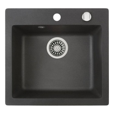 Évier - TequartZ - Noir - Encastrable - TEKA - Clivo