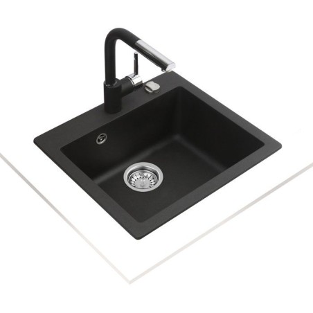 Évier - TequartZ - Noir - Encastrable - TEKA - Clivo