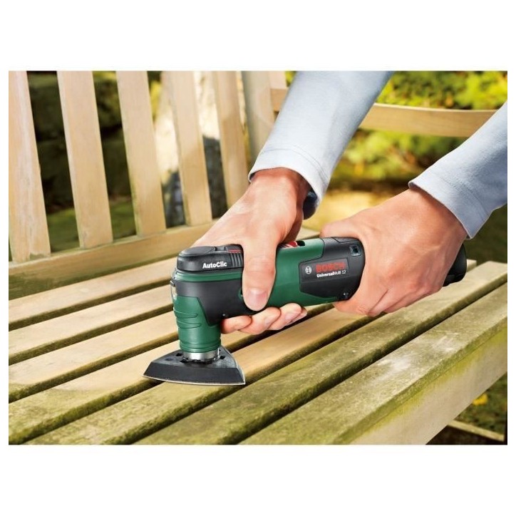 Outil multifonction sans fil Bosch - UniversalMulti 12 (Livré sans batterie ni chargeur) Outil multifonction sans fil Bosch - UniversalMulti 12 (Livré sans batterie ni chargeur)