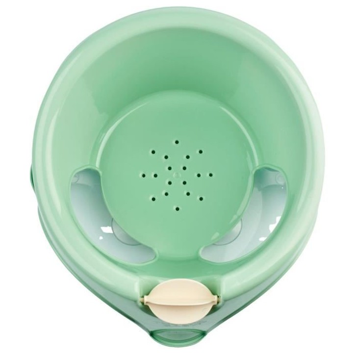 Anneau de bain enfant THERMOBABY AQUAFUN Vert céladon - Jouet bleu - Fabriqué en France Anneau de bain enfant THERMOBABY AQUAFUN Vert céladon - Jouet bleu - Fabriqué en France