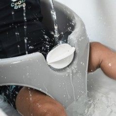 Anneau de bain enfant THERMOBABY AQUAFUN Vert céladon - Jouet bleu -