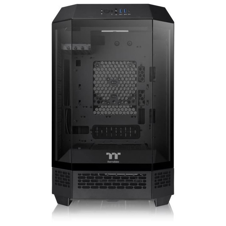 Boîtier PC - THERMALTAKE - The TOWER 300 (Noir) - Mini tour - Format Micro-ATX - Sans alimentation Boîtier PC - THERMALTAKE - The TOWER 300 (Noir) - Mini tour - Format Micro-ATX - Sans alimentation