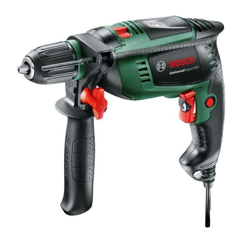 Perceuse a percussion filaire Bosch - UniversalImpact 800 (800W, béto Perceuse a percussion filaire Bosch - UniversalImpact 800 (800W, béto