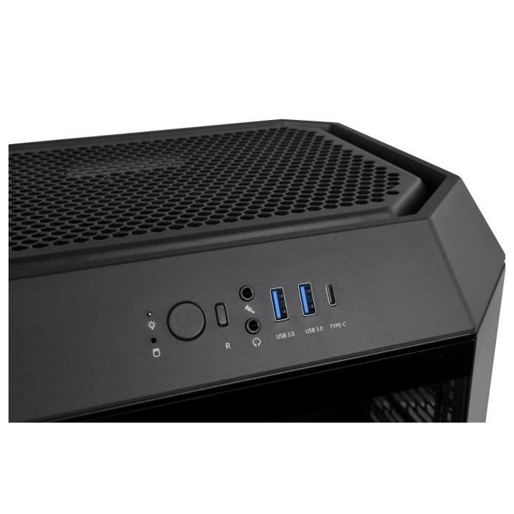 Boîtier PC - THERMALTAKE - The TOWER 300 (Noir) - Mini tour - Format Micro-ATX - Sans alimentation Boîtier PC - THERMALTAKE - The TOWER 300 (Noir) - Mini tour - Format Micro-ATX - Sans alimentation
