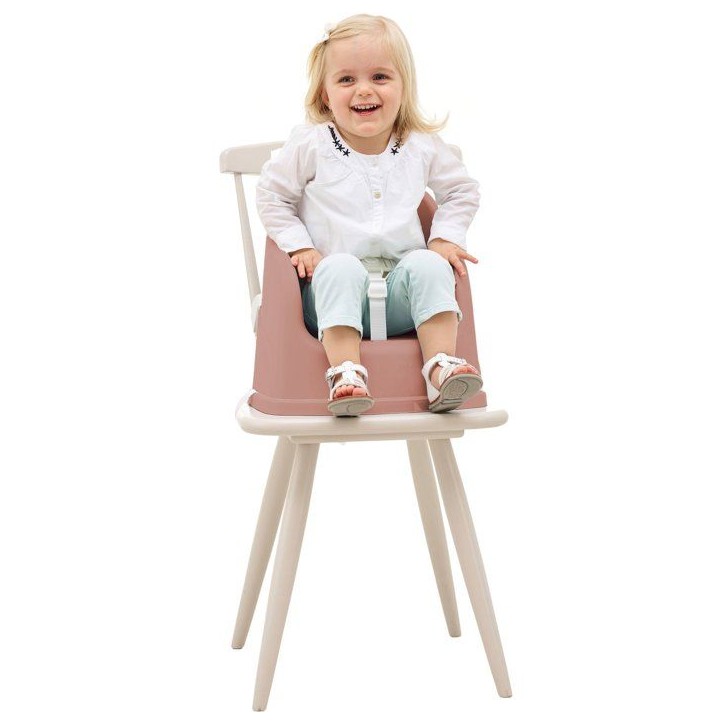 Rehausseur de chaise - THERMOBABY - TUDI - Rose Câlin