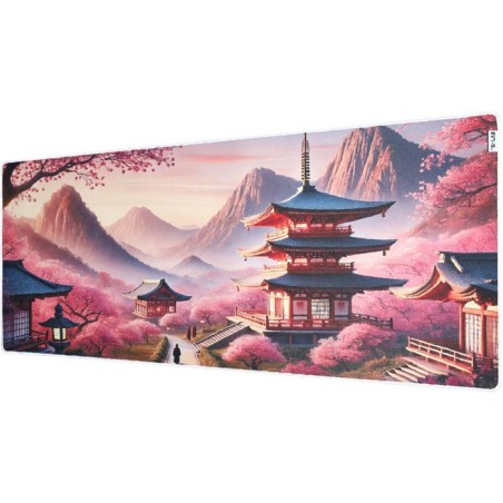 The G-Lab - Pad Temple - Tapis de Souris XXL - 900x400 - Base Antidér