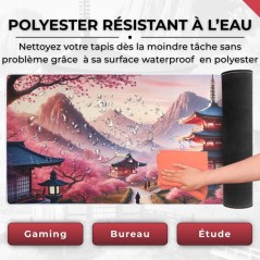 The G-Lab - Pad Temple - Tapis de Souris XXL - 900x400 - Base Antidér