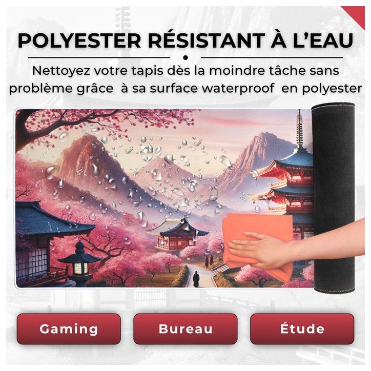 The G-Lab - Pad Temple - Tapis de Souris XXL - 900x400 - Base Antidérapante – Temple Japonais The G-Lab - Pad Temple - Tapis de Souris XXL - 900x400 - Base Antidérapante – Temple Japonais