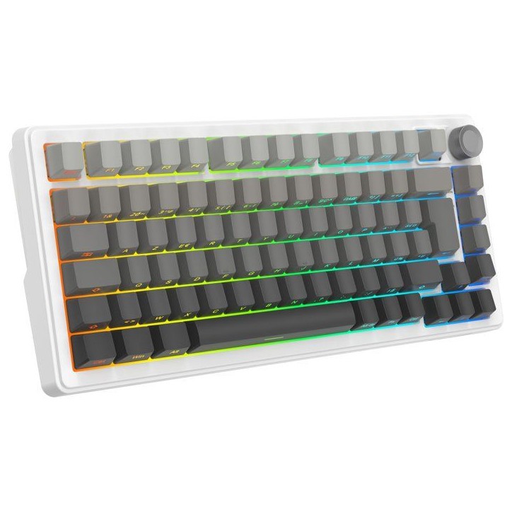 Clavier gamer mécanique - Switch linéaire - THE G-LAB - KEYZ ELITE 300 - TKL 75% - RGB - Sans fil triple mode Clavier gamer mécanique - Switch linéaire - THE G-LAB - KEYZ ELITE 300 - TKL 75% - RGB - Sans fil triple mode