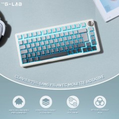 Clavier gamer mécanique - Switch linéaire - THE G-LAB - KEYZ ELITE 3
