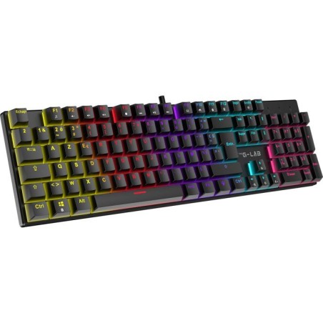 Clavier gamer mécanique - Switch rouge - THE G-LAB - KEYZ RADIUM - 10