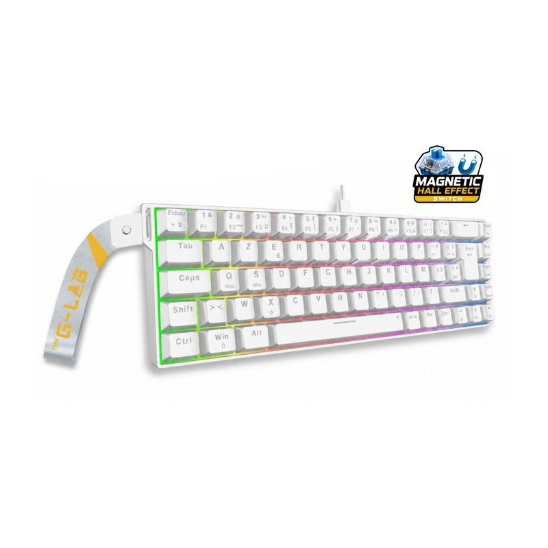 Clavier gamer - Magnétique - THE G-LAB - Keyz Titanium HE - AZERTY Co