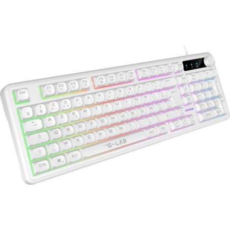 Clavier gamer membrane - Touches silencieuses - THE G-LAB - KEYZ CAESI