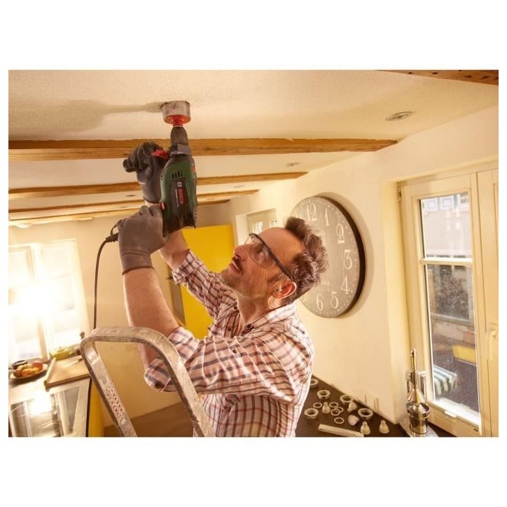 Perceuse a percussion filaire Bosch - UniversalImpact 800 (800W, béton 14mm, bois 30mm, livré avec accessoires) Perceuse a percussion filaire Bosch - UniversalImpact 800 (800W, béton 14mm, bois 30mm, livré avec accessoires)