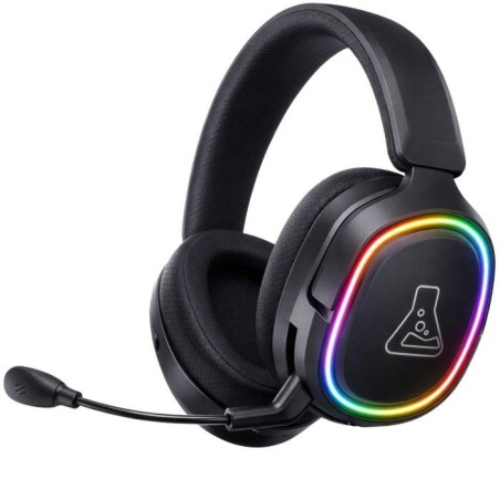 Casque gaming sans fil RGB - THE G-LAB - KORP RUBIDIUM - Tissu - Micro