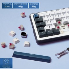 Clavier mécanique gamer - PBT double injection - THE G-LAB - KEYZ Eli