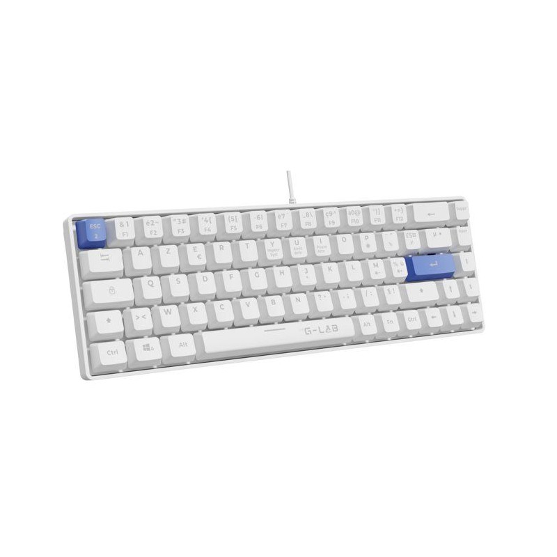 Clavier Gamer - The G-Lab - KEYZ HYDROGEN - 60% Format Compact - Touch