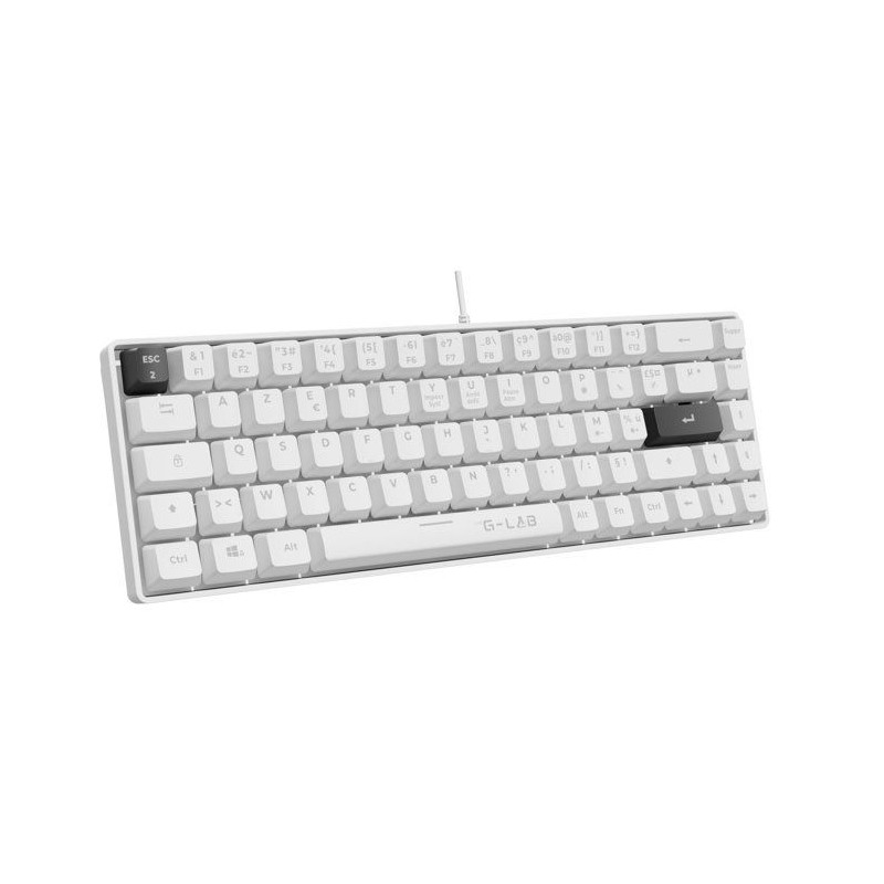 Clavier Gamer - The G-Lab - KEYZ HYDROGEN - 60% Format Compact - Touch