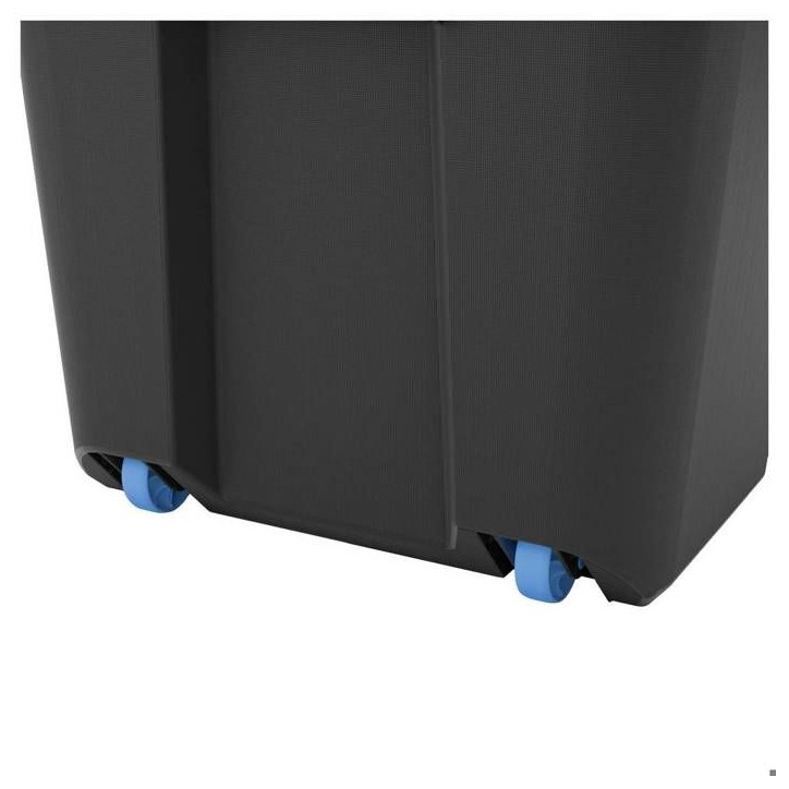 Boite hermétique a roulettes - 110 litres - noire Boite hermétique a roulettes - 110 litres - noire