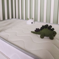 Matelas bébé saison - 60 x 120 cm - Ep. 11 cm - TINEO