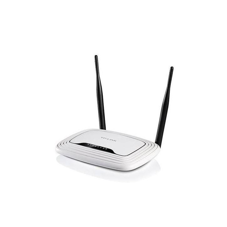 Routeur WiFi - TP-LINK - N300 Vitesse WiFi jusqu'a 300 Mbps - WiFi bande de 2,4GHz - 5 ports (4 ports Ethernet) - TL-WR841N Routeur WiFi - TP-LINK - N300 Vitesse WiFi jusqu'a 300 Mbps - WiFi bande de 2,4GHz - 5 ports (4 ports Ethernet) - TL-WR841N