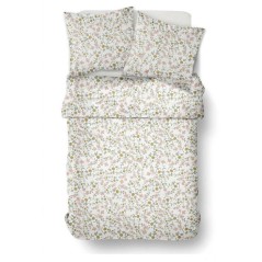 Parure de Lit - 260 x 240 cm - Coton Imprimé Floral - Type Liberty -