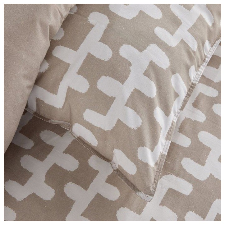 Parure de Lit - 240 x 220 cm - Coton Imprimé Graphique - TODAY SUNSHINE