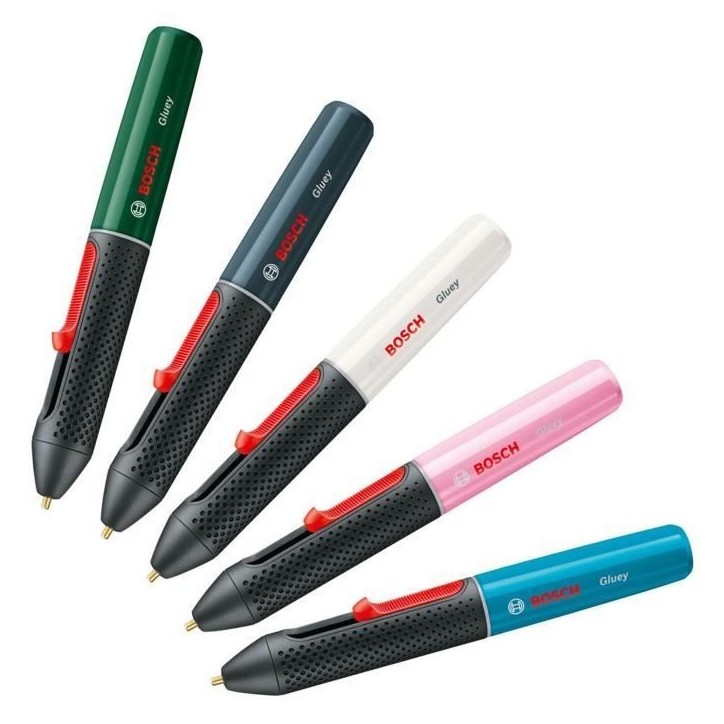 Pistolet a colle sans fil Bosch - Gluey - Edition Lagoon Blue Pistolet a colle sans fil Bosch - Gluey - Edition Lagoon Blue