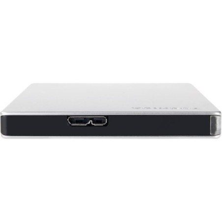 Disque dur externe - TOSHIBA - CANVIO Slim - 1 To - Finition aluminium - USB 3.2 Gen 1