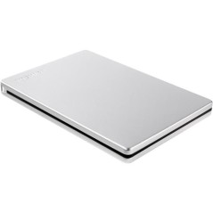 Disque dur externe - TOSHIBA - CANVIO Slim - 1 To - Finition aluminium