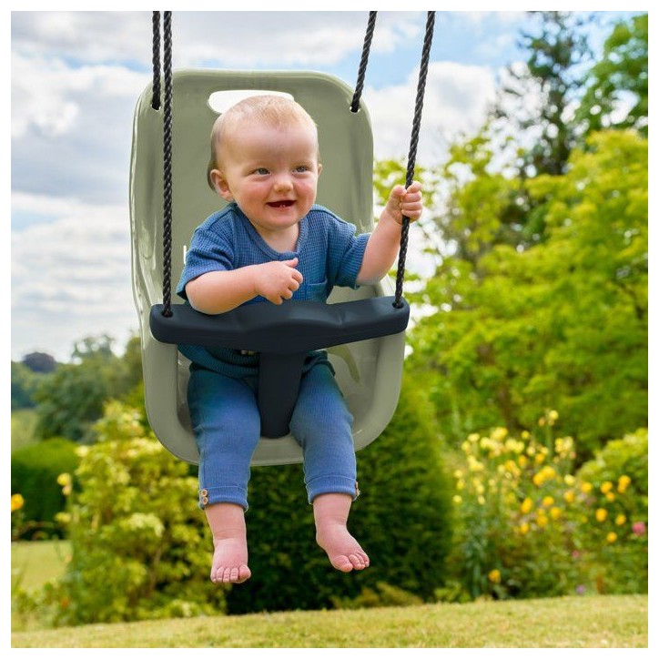 Siege bébé - TP TOYS - H 190-250 cm - Kaki / Vert foncé Siege bébé - TP TOYS - H 190-250 cm - Kaki / Vert foncé