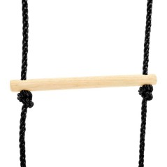 Échelle en bois - TP TOYS - Corde Noire - H 190-250 cm