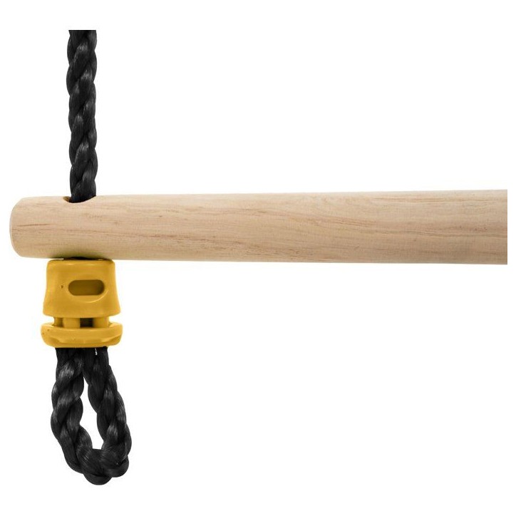 Échelle en bois - TP TOYS - Corde Noire - H 190-250 cm Échelle en bois - TP TOYS - Corde Noire - H 190-250 cm