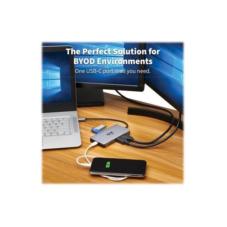 Docking Station USB-C - Eaton - U442-DOCK8-GG - Double écrans - HDMI 4K 60Hz - USB 3.2 Gen1 Docking Station USB-C - Eaton - U442-DOCK8-GG - Double écrans - HDMI 4K 60Hz - USB 3.2 Gen1