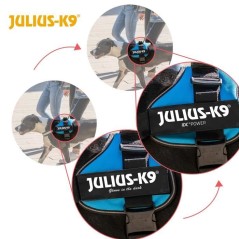 Harnais - K9 Power - XL/2 71–96 cm - 50 mm - noir