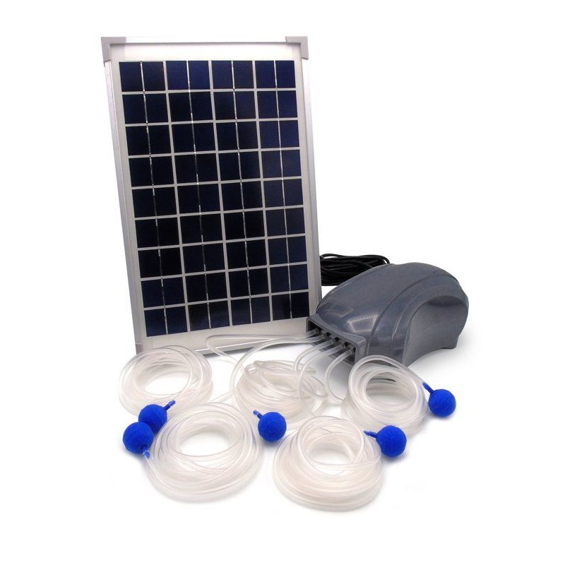 Pompe a air - UBBINK - AirSolar 600 - Débit 600 l/h - 5 diffuseurs -