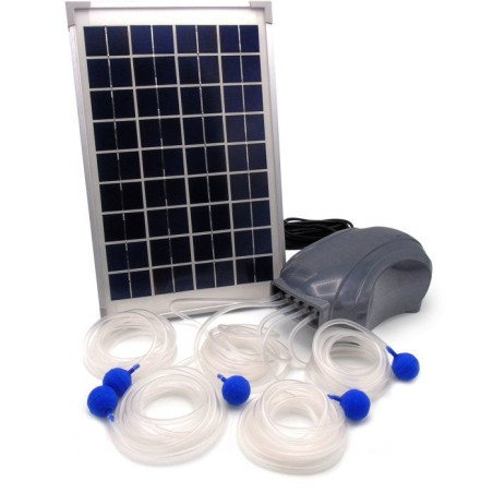 Pompe a air - UBBINK - AirSolar 600 - Débit 600 l/h - 5 diffuseurs -