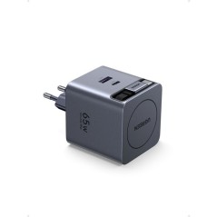 Chargeur secteur - UGREEN - 45W - USB-A et USB-C - Rétractable - Noir
