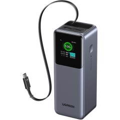 Batterie externe - UGREEN - 165W - USB-A et USB-C - Rétractable - Noi