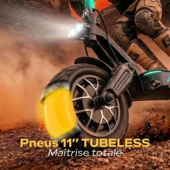 Trottinette électrique - URBANGLIDE - EON X AIR - 1400W - pneus tubel