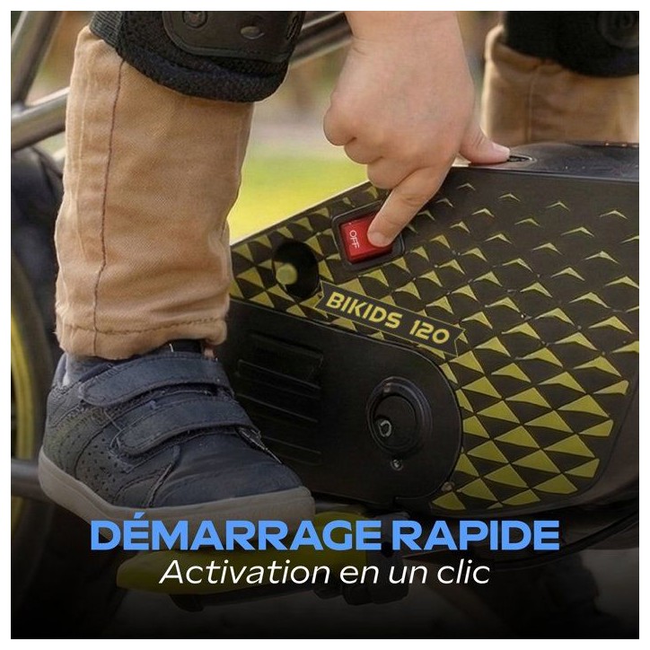 Trottinette électrique - URBANGLIDE - BIKIDS 120 - 180W - pneus 12 - 40 min