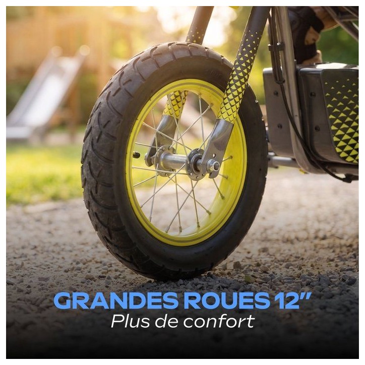Trottinette électrique - URBANGLIDE - BIKIDS 120 - 180W - pneus 12 - 40 min