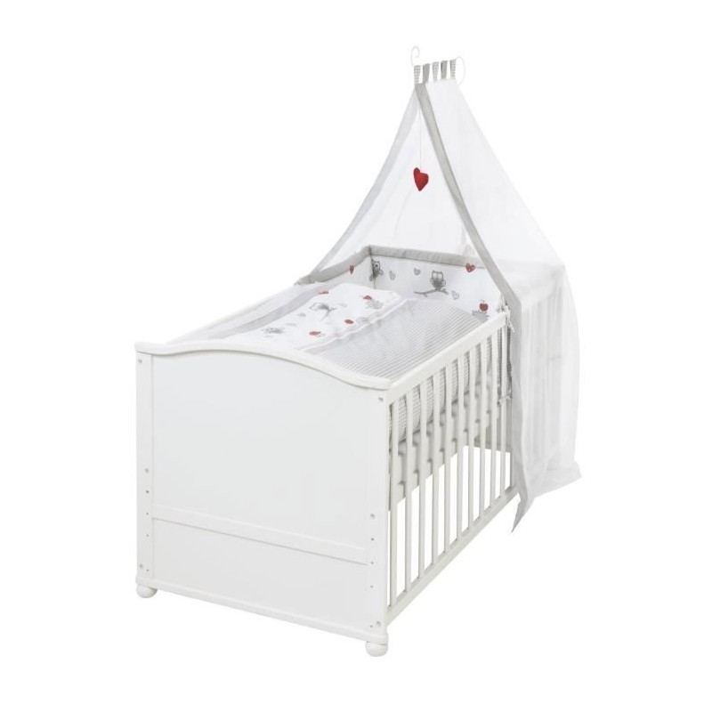 Lit bébé évolutif - 70 x 140 cm - ROBA - ADAM ET EULE - Avec access