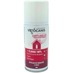 Diffuseur insecticide - VETOCANIS - Habitat - 150 ml - Anti-parasites